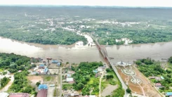 Sungai Barito Meluap, Enam Kecamatan di Kabupaten Murung Raya Terendam Banjir